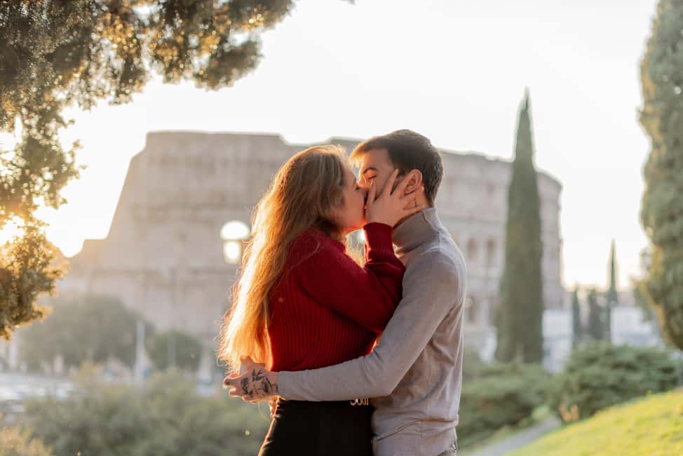 Secret Proposal Photoshoot in Rome + Reel - Picking a location and keeping control of the moment