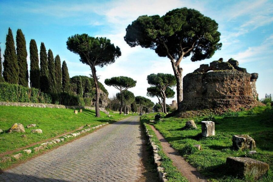 Secrets Below Rome: Tour Catacombs and Ancient Appian Way - Villa di Massenzio photo stop: a quick look at another layer