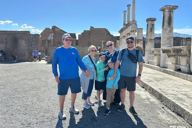 Shore Excursion Tour for Kids from Naples Port to Pompeii and Vesuvius - Vesuvius National Park and the crater walk