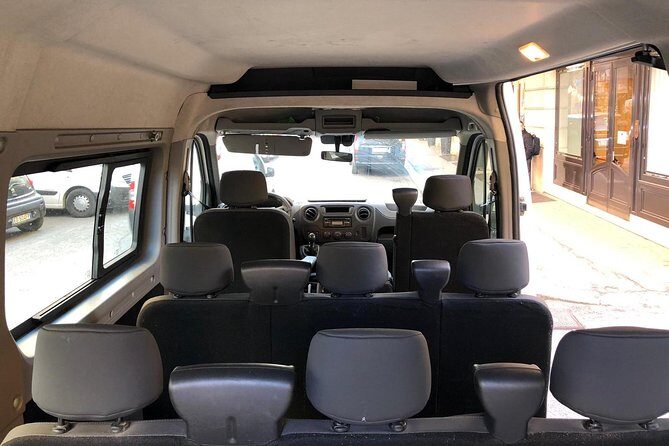 Shuttle to and from Rome City Hotels to Fiumicino Airport - The Drive Itself: What a Shared Minivan Feels Like in Rome Traffic