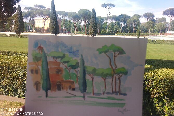 Sketching in Rome Villa Borghese Private lesson with Guido - Who this is best for (and who might not love it)