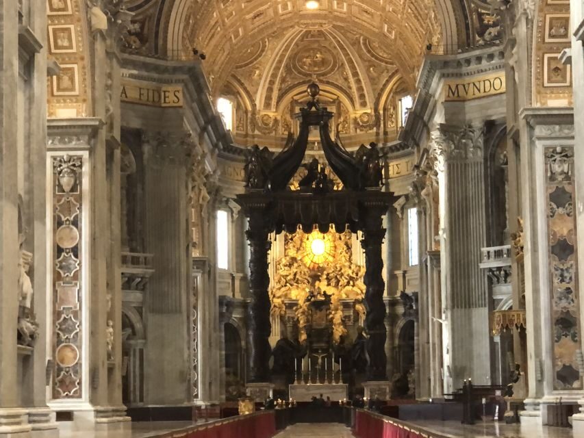 Skip the line Vatican Museum Sistine & St.Peter Private Tour - Price and value: where the money goes