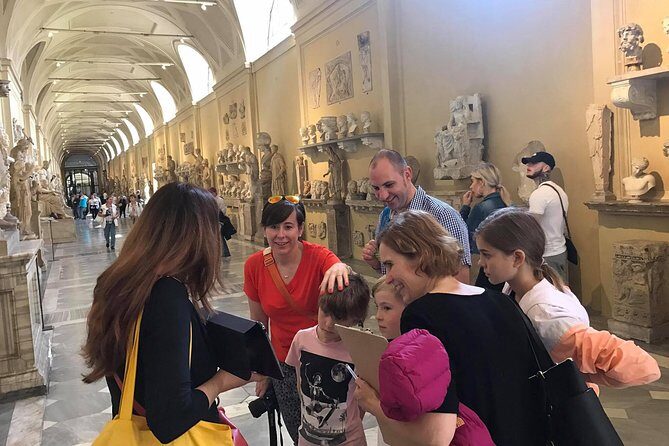 Skip the Line: Vatican & Sistine Chapel Tour for Kids & Families - Vatican Museums in About 60 Minutes: Big Art, Fast Choices