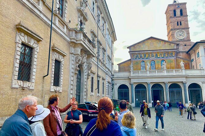 Small Group Rome's Jewish Ghetto and Trastevere Tour - Tempio Maggiore di Roma: Synagogue Exterior, Meaning Inside the Details