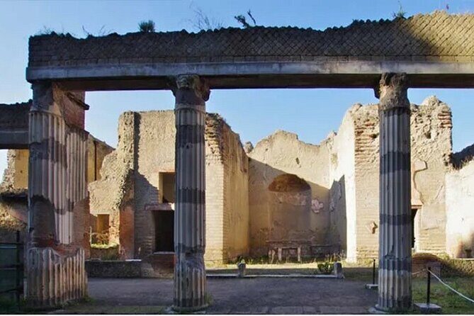 Small Group Tour Pompeii and Herculaneum from Rome - First stop: Pompeii’s basilica, forum, baths, and street life