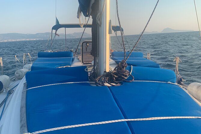 Sorrento Coast Sailing Experience. All Inclusive Sea Adventure - Taking the helm on a real sailboat