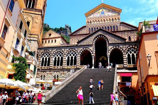 Sorrento, Positano, Amalfi and Ravello Tour Premium from Naples - Amalfi Town Stop: Cathedral of St. Andrew and Quick Hits for Shopping