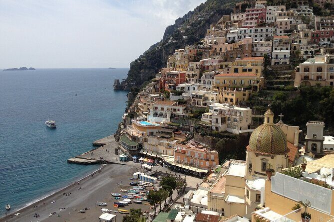Sorrento Positano Amalfi from Naples with lunch included - Amalfi Free Time: St. Andrew’s Cathedral or Beach-Time Gelato