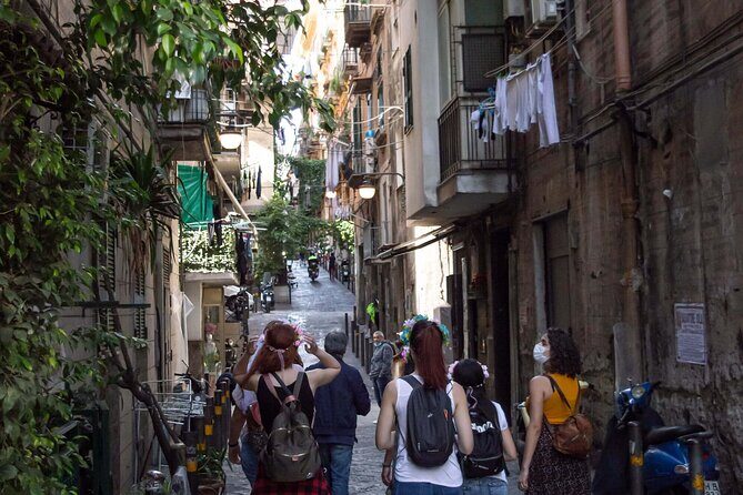 Spanish Quarter of Neaples StreetArt & Traditions, with coffee and babà - Quartieri Spagnoli street art at Largo Maradona (Via Emanuele de Deo)