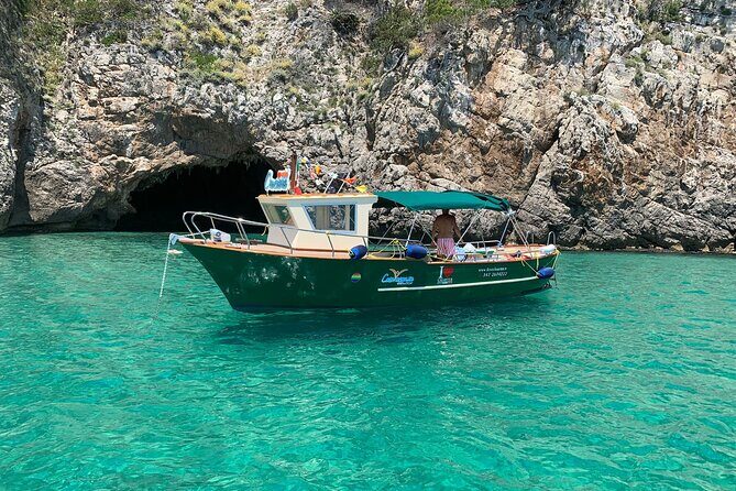 Sperlonga Blue Grotto Tour - On the Return: Sperlonga Promontory and Truglia Tower Views