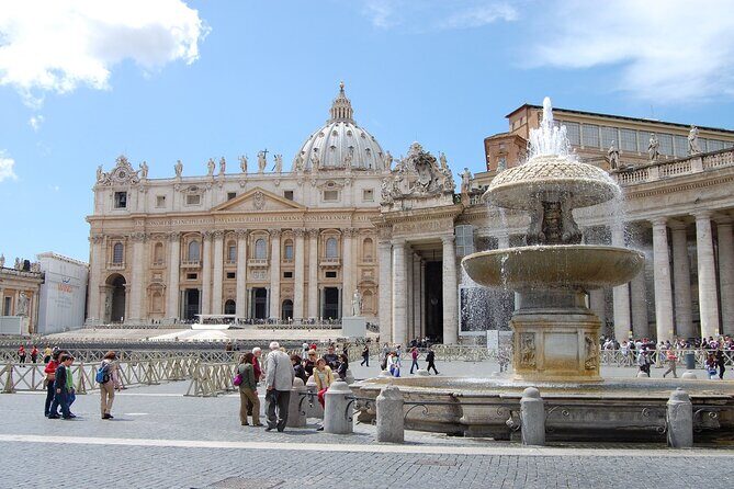 St. Peter's Basilica Guided Tour- Dome Climb Included - H2: The redesigned forecourt (Bernini’s stage set) before you even enter