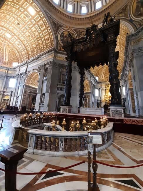 St. Peter's Church Fast Track Private Tour With Dome Option - St. Peter’s Square: Bernini’s design and the obelisk from 37 AD