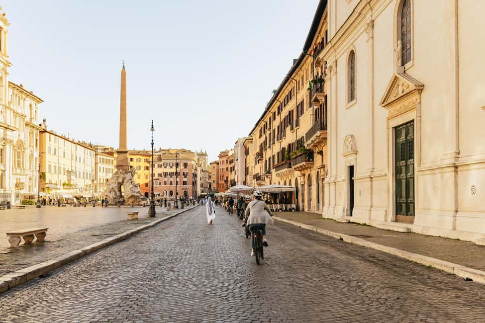 Sunrise in Rome: Small Group E-Bike Tour & Italian breakfast - Campidoglio Hill at sunrise: the view that makes the early wake-up worth it