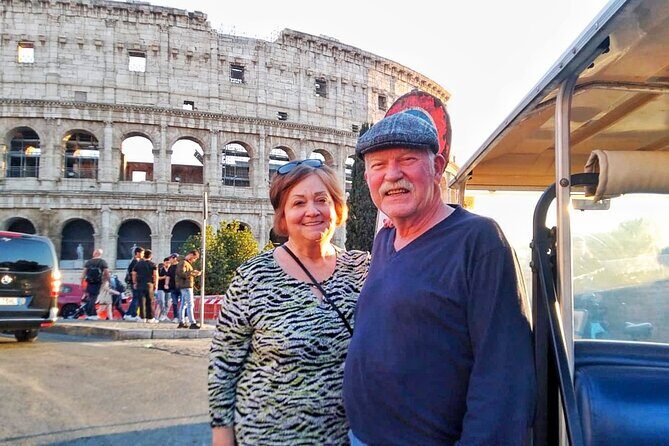 Sunset/By Night Private Tour of Rome by Golf Cart Gelato or Wine - Turo Aventi on Aventine Hill: wine, snacks, and the romantic view