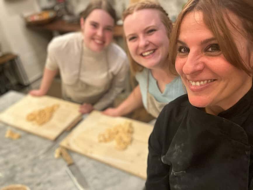 Super Fun Pasta and Gelato Cooking Class by the Vatican - The Atmosphere: Friendly Chef Energy in English