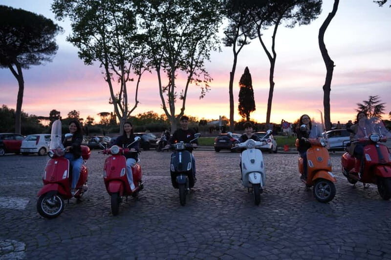 Taste, Explore, Capture-All inclusive Vespa Tour in Rome - How the Vespa Ride Works (You Sit Back, Vespas Are Driven by the Pros)