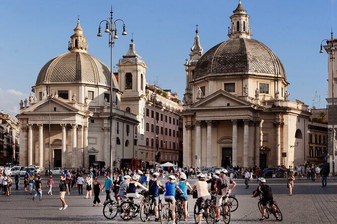 Taste of Rome with quality Cannondale E-Bike - Piazza Navona and the Pantheon: from Baroque theater to Roman engineering