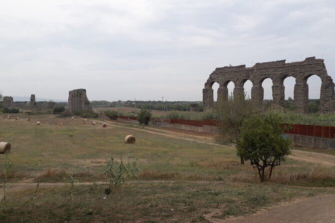 The Appian Way e-bike tour - Cecilia Metella and the cemetery landscape vibe