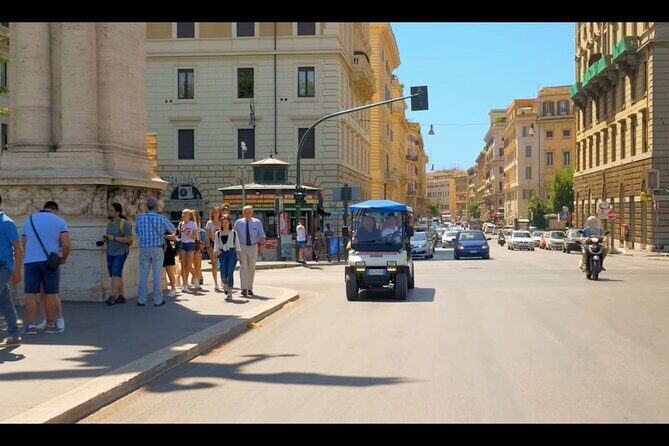 The best of Rome by Golf Cart - private tour - Starting at Chiesa di Santa Caterina della Rota: where the trip begins