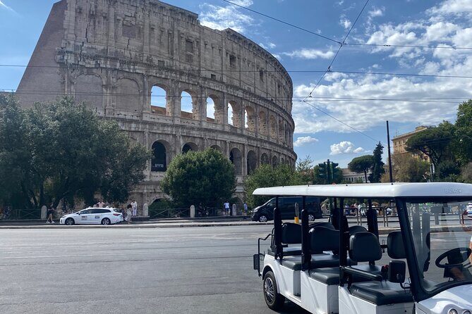 The best Rome Golf Cart Tour! - Teatro di Marcello and Largo Argentina: Two Stops with Big Stories