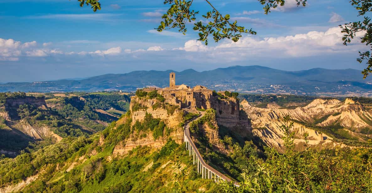 The Dying City "Civita Bagnoregio" w/wine tasting from Port - Civitavecchia to the Bolsena countryside: how the day starts