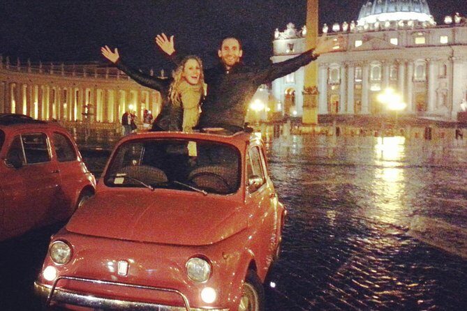 The Original Fiat 500 Night Tour of Rome - Why Rome at night feels different from a Fiat 500