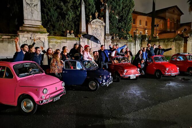 The Original Fiat 500 Night Tour of Rome - Tiny streets and the Fiat moment: the fun part most people miss