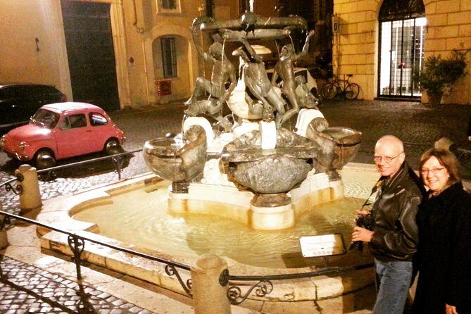 The Original Fiat 500 Night Tour of Rome - Porta San Paolo: the pyramid you might not expect