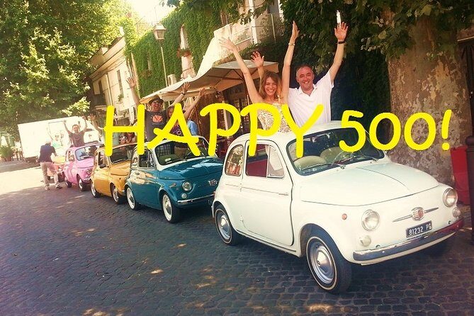 The ORIGINAL Fiat 500 Tour of Rome's 7 Hidden Gems - Piazza dei Cavalieri di Malta: the keyhole view that lines up three countries