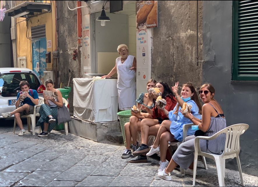 The Original Street Food & Market Tour of Naples - The Maradona mural stop and local aperitivo ritual