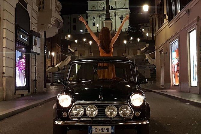 THINK BIG, GO MINI! Rome Day&Night in Mini Cooper Classic Cabrio - The Pantheon and St. Peter’s Basilica: One Stop, Big Impact