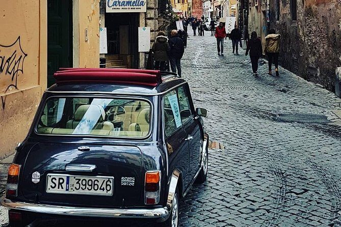 THINK BIG, GO MINI! Rome Day&Night in Mini Cooper Classic Cabrio - Aventine Hill, the Orange Park View, and the Secret Keyhole