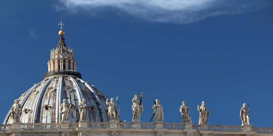 Ticket to the Dome and St.Peter Basilica guided tour - St. Peter’s Basilica and the Dome: a smart two-part format
