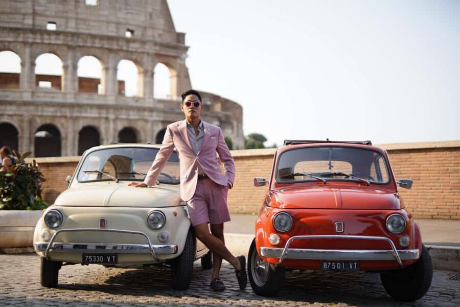 Timeless Rome: A Journey in a Vintage Fiat 500 - Fontana dell’Acqua Paola: The Detail Stop That Levels Up Photos
