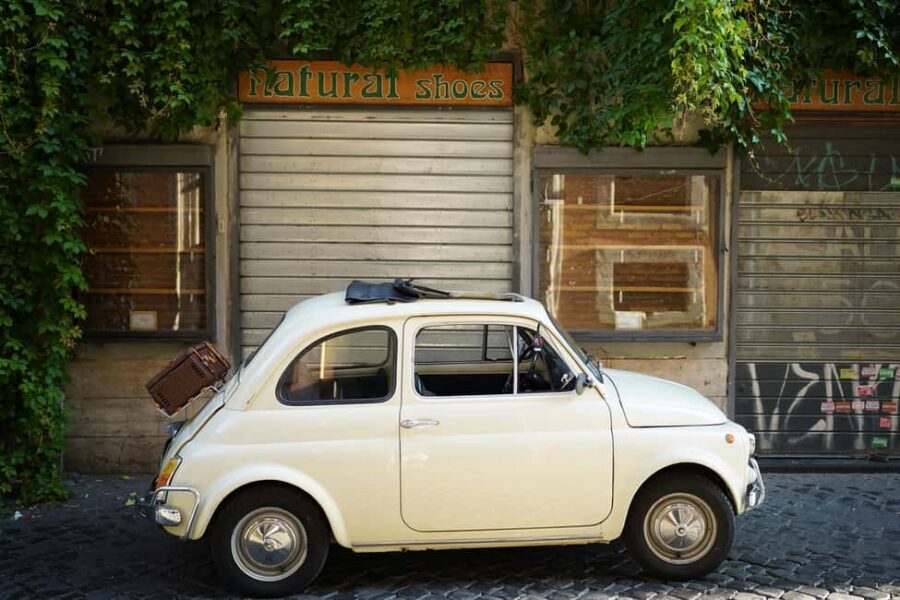 Timeless Rome: A Journey in a Vintage Fiat 500 - Aperol Spritz Included: A Small Detail With Big Mood