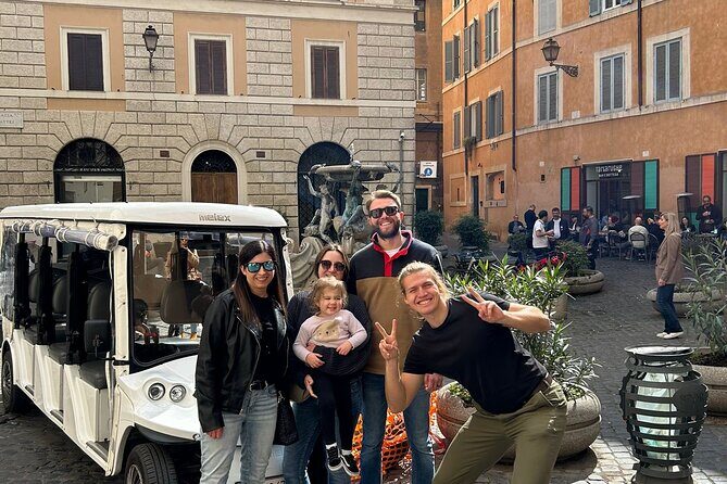 Top Ten Rome Major Attractions by Golf Cart - Why a Rome golf cart tour beats the long walk