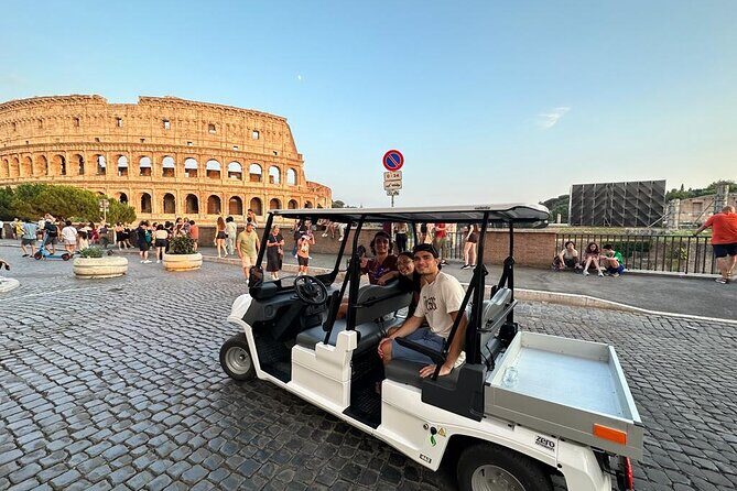 Top Ten Rome Major Attractions by Golf Cart - Tour time and route: a fast hit of Rome’s biggest icons