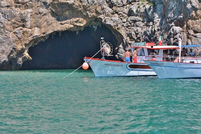 Tour - Mini Cruise at the Blue Grotto - Torre Truglia Photo Stop and the Riviera di Ulisse Coastline