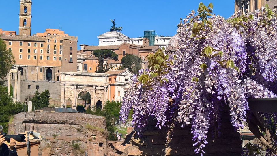 Tour of Colosseum & Roman Forum with Dutch Guide - The Forum’s Big Landmarks: Antoninus & Faustina and the Arch of Titus