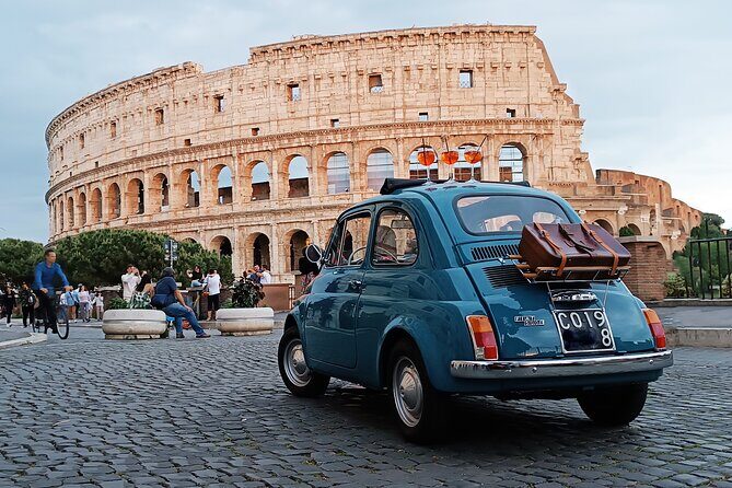 Tour of Rome Aboard a Vintage Fiat 500 - Stop 2: Trajan’s Column and Roman Military Glory