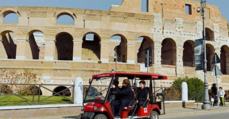 Tour of Rome in Golf Cart: Ancient Rome - Key highlights at a glance