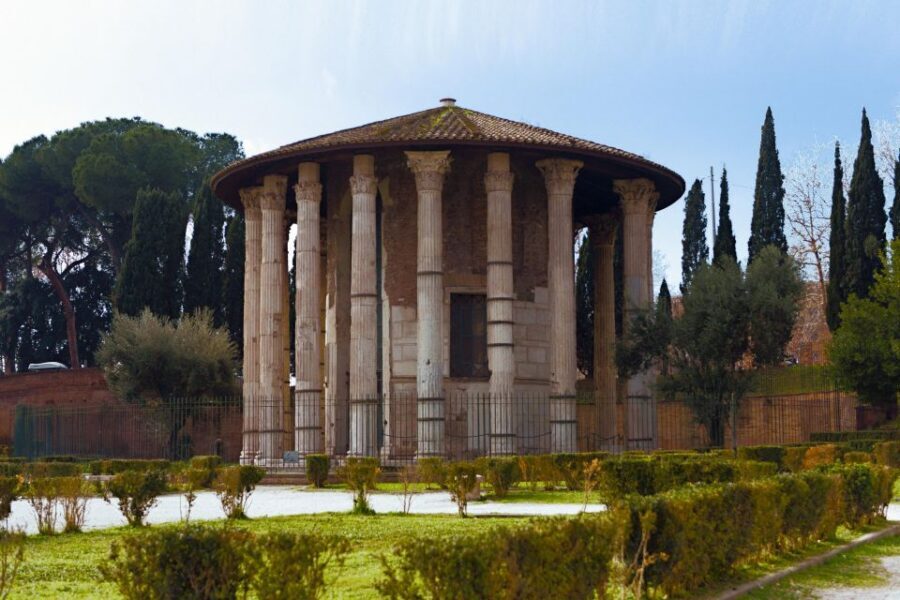 Tour of Rome in Golf Cart: Ancient Rome - Temple of Venus and Rome: when the cart helps you see the big picture