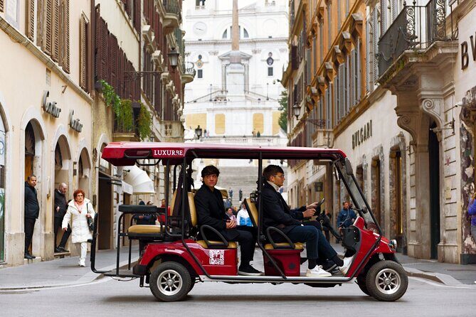 Tour of Rome in Golf Cart: Rome in a Day - Piazza Venezia, Ancient City views, and Via dei Fori Imperiali