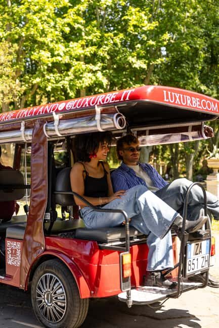 Tour of Rome in Golf Cart: Seven Hills of Rome - Acquario Romano and a Rome-wide pacing reset