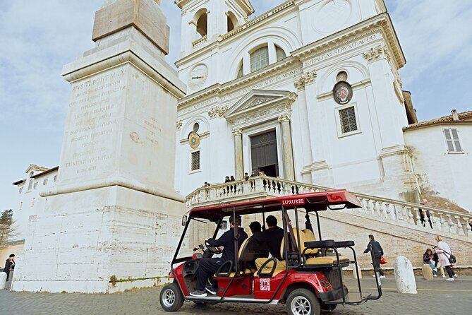 Tour of Rome in Golf Cart: Squares and Fountains of Rome - Piazza Venezia and the Vittoriano (Altare della Patria): where Rome flexes its center