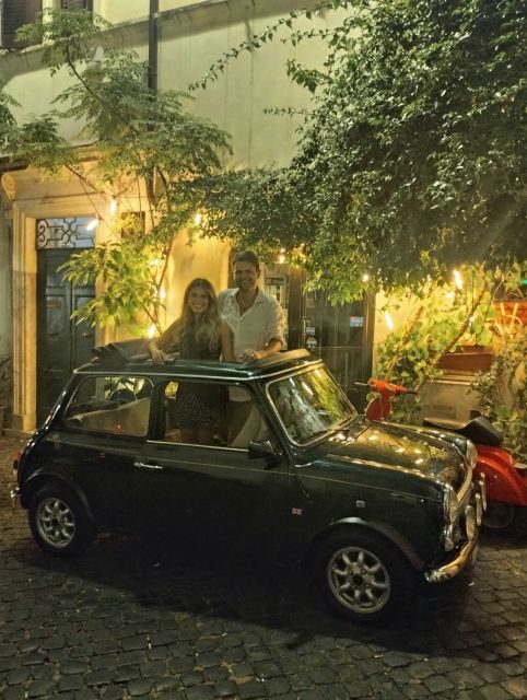Tour of Rome in Mini Cooper Classic Cabriolet - The Aperitif Finish: Hats, Drinks, and That Local Circle Feeling