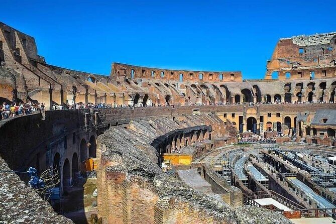 Tour of the Colosseum - Radio service and small groups: hearing the guide without playing grab-and-go