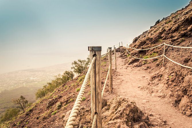 Tour on Vesuvius with wine tasting - The crater hike: free time plus a national-park guide