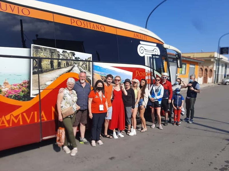 TRAMVIA -Da Naples: Pompei Ruins and Vesuvio Transfer by Bus - Vesuvius Up to 1,000 Meters: What You Can Expect