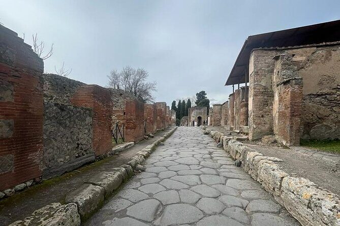 Tramvia Napoli Daily Trip to Pompeii Ruins - The entrance process at Porta Marina Superiore (and why you’ll still see a line)